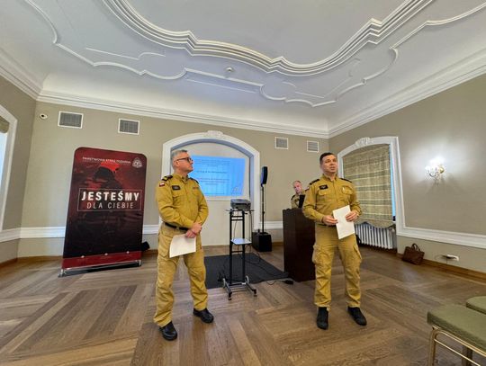 Rzecznik straży na odprawie Rzecznik straży na odprawie