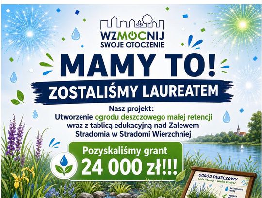 Ogród deszczowy nad Zalewem Stradomia – mała retencja i wielka lekcja ekologii