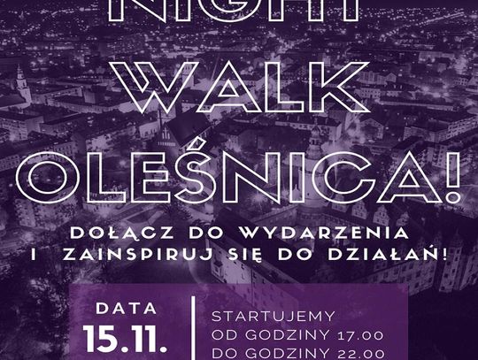 Oleśnica by night