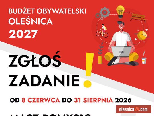 Oleśnica daje mieszkańcom milion złotych. Zgłoś swój pomysł