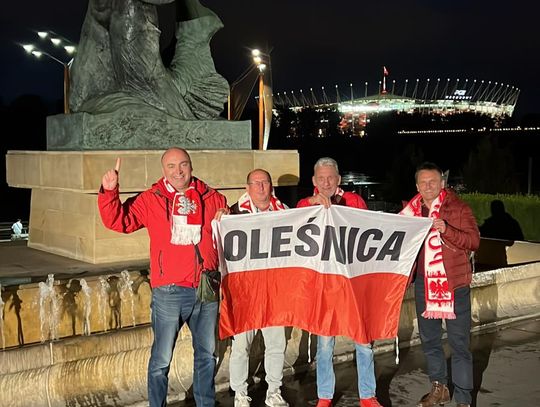 Oleśnica kibicuje Polsce na Stadionie Narodowym 