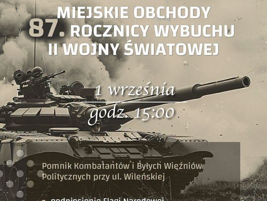 Oleśnica upamiętni wybuch II wojny światowej