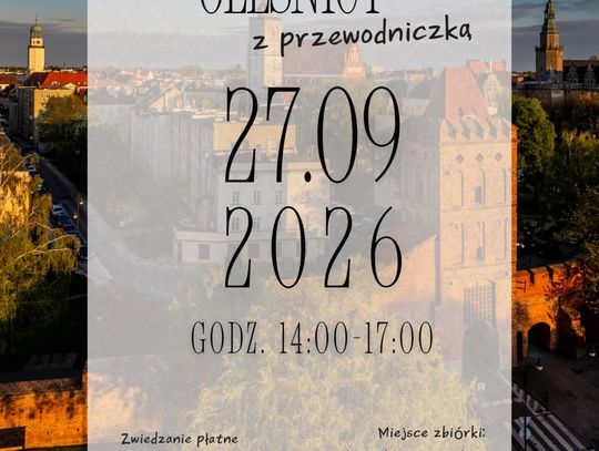 Oleśnica z przewodniczką – ostatni spacer w tym sezonie