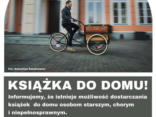 Oleśnicka Biblioteka Publiczna zaprasza niezmiennie do udziału w akcji "Książka do domu”