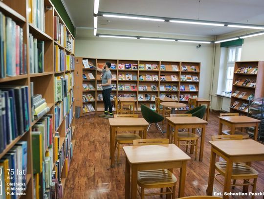 Oleśnicka Biblioteka zaprasza do Czytelni Książek i Prasy