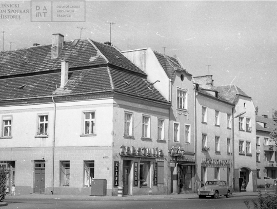 Oleśnicki Rynek w latach siedemdziesiątych