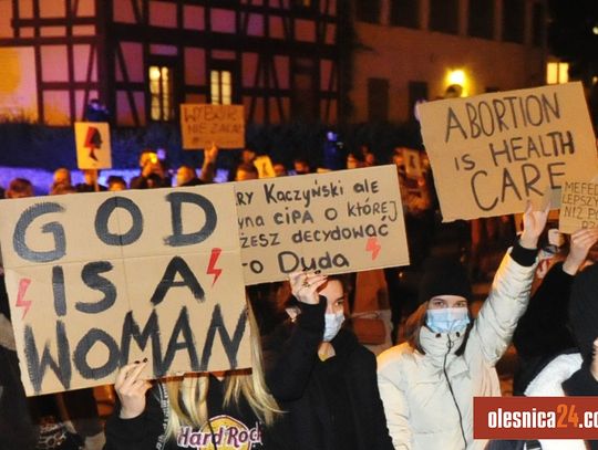 Oleśnicki Strajk Kobiet zapowiada kolejną manifestację