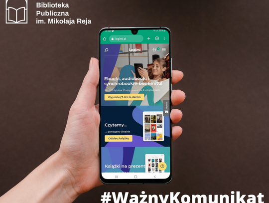 Oleśniczanie czytają na potęgę! Dostęp do platformy Legimi na wyczerpaniu...