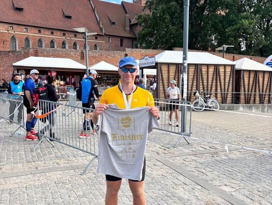 Oleśniczanin zmierzył się z triathlonem w Malborku. Znamy jego wynik