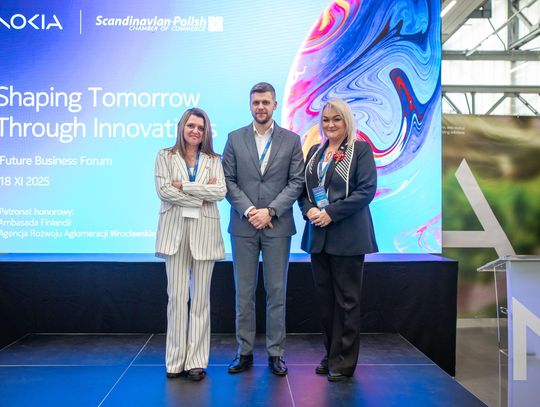 Oleśniczanki w Laboratorium Badawczym Nokia