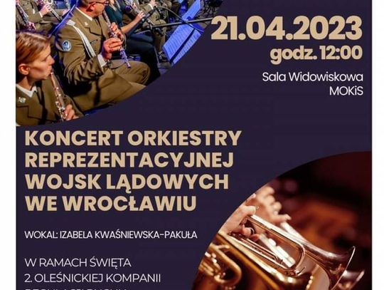 Orkiestra wojskowa zagra w Oleśnicy 