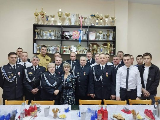 OSP Królewska Wola zdaje sprawozdanie