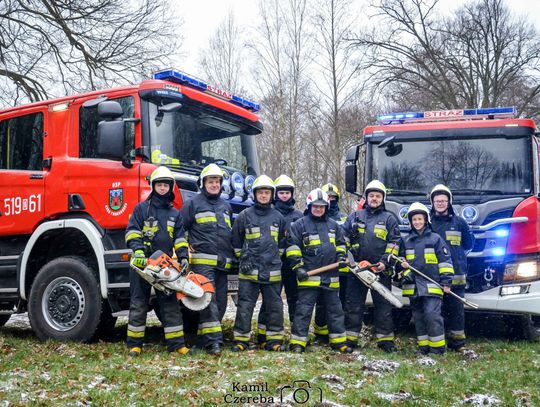 OSP Twardogóra na fotograficznej sesji