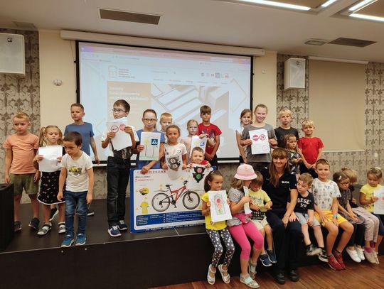 Ostatnie spotkanie w ramach cyklu "Rowerem bezpiecznie do biblioteki"
