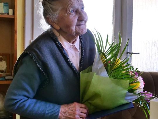 Pani Trudzia z Sycowa kończy 91 lat!