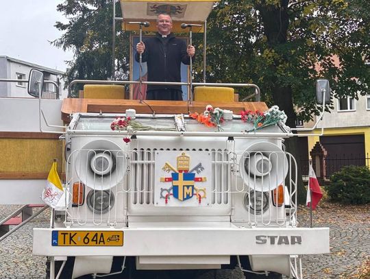 "Papamobile" w Sycowie (ROLKA)