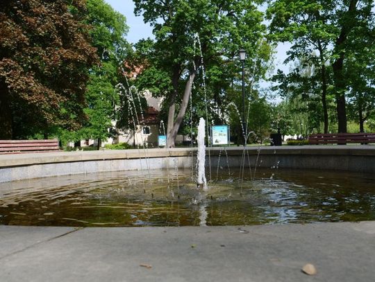 Park Miejski w Sycowie przechodzi mały remont