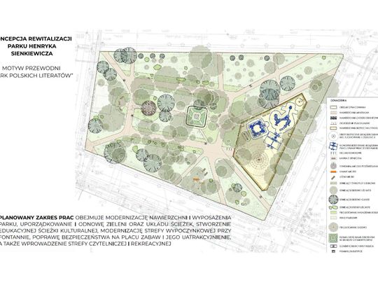 Park Sienkiewicza w Oleśnicy czeka wielka metamorfoza. Mieszkańcy mają głos już dziś!