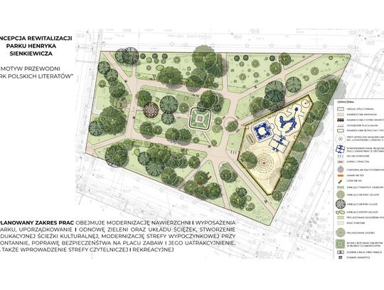 Park Sienkiewicza w Oleśnicy przejdzie wielką metamorfozę