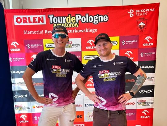 Policjanci z Oleśnicy w Tour de Pologne Amatorów