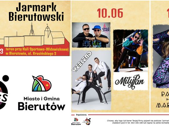 Patrycja Markowska, Weekend, Long&Junior i Miły Pan na Jarmarku Bierutowskim