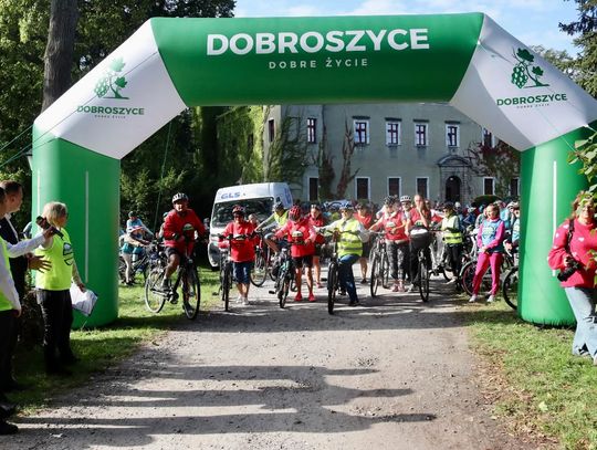 Peleton pełen dobrej energii. Za nami XI Rodzinny Rajd Rowerowy po gminie Dobroszyce!