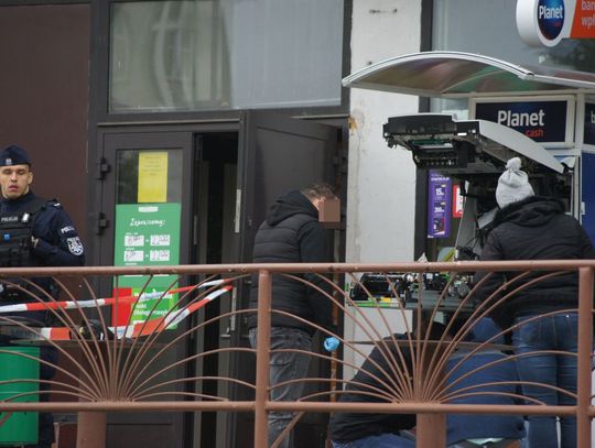 PILNE! Wysadzony bankomat w Bierutowie i próba wysadzenia drugiego