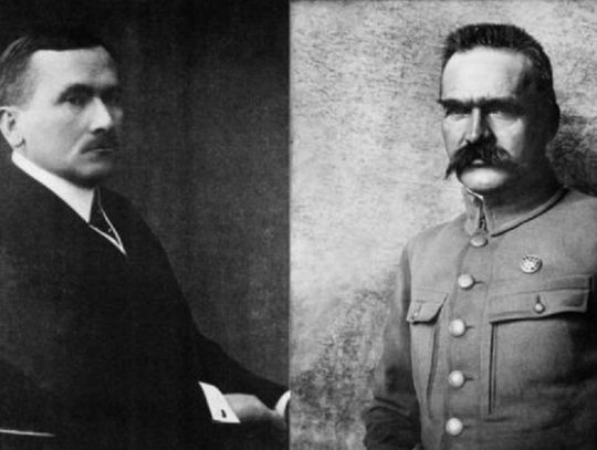 Piłsudski z Dmowskim na pomniku w Oleśnicy?
