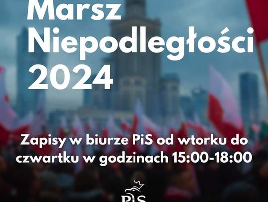 PiS zaprasza na Marsz Niepodległości