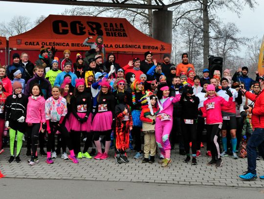 Pobiegli w 5. Karnawałowym Biegu "Policz się z cukrzycą" z WOŚP i Cała Oleśnica Biega