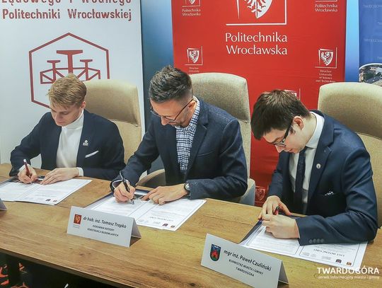 Podpisano list intencyjny o współpracy Twardogóry z Politechniką Wrocławską