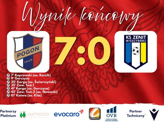 Pogoń Oleśnica zmiażdżyła rywala 7:0!