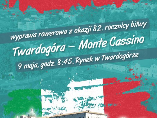 Pojadą rowerami aż do Monte Cassino! Mieszkaniec Twardogóry organizuje niezwykłą patriotyczną wyprawę
