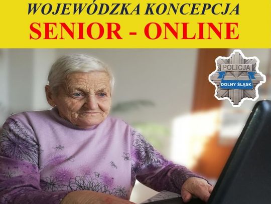 Policja zaprasza seniorów na spotkanie online