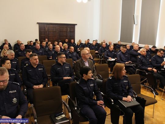 Policjanci podsumowali rok