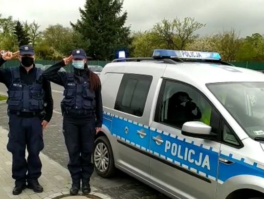 Policjanci z powiatu oleśnickiego pożegnali zmarłego kolegę