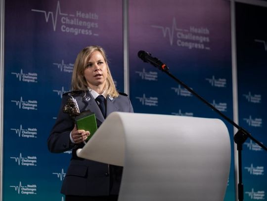 Policjantka z Sycowa nagrodzona przez Wojskowy Instytut Medyczny