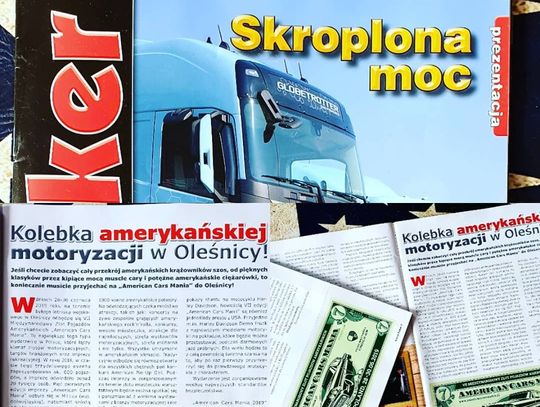 "Polski Traker" o American Cars Manii w Oleśnicy 