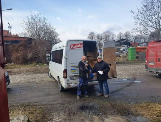 Pomoc z Oleśnicy dotrze w okolice bohatersko bronionego Bachmutu