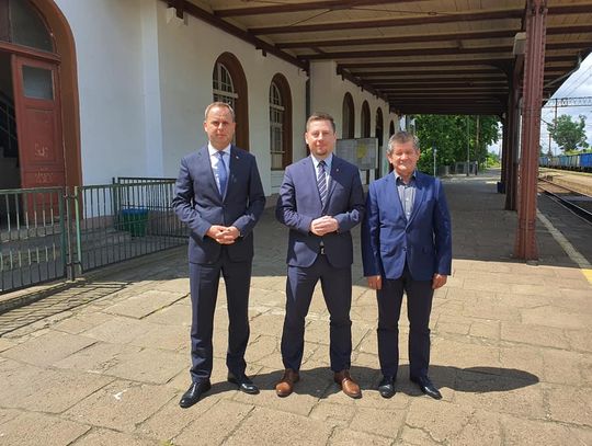 Poseł Hreniak z kolejną wizytą w Bierutowie