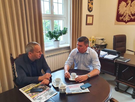 Poseł rozmawiał z burmistrzem o modernizacji linii kolejowej nr 181