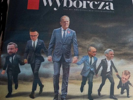 Poseł Sikora krytycznie o okładce "Gazety Wyborczej"