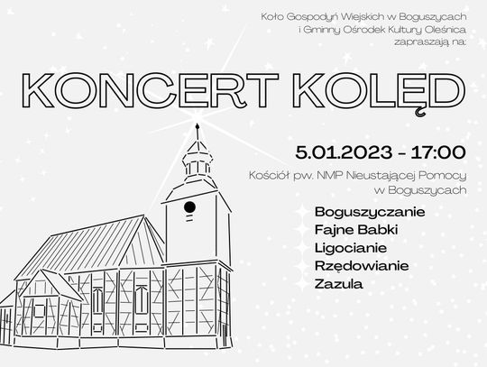 Pośpiewajmy kolędy w Boguszycach