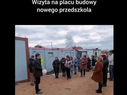 Trwa budowa przedszkola (WIDEO)