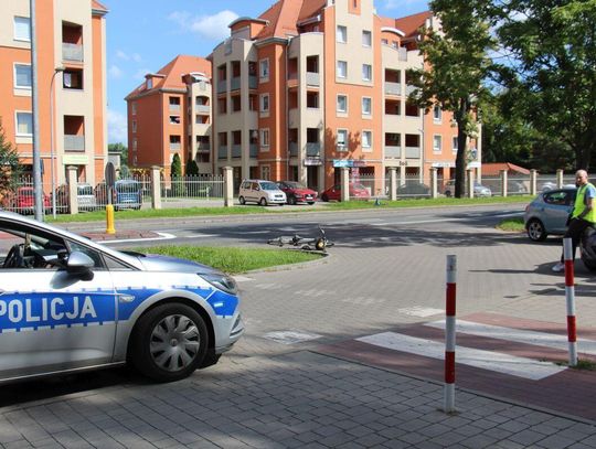 Potrącenie rowerzysty w Oleśnicy