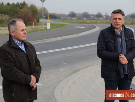Powiat oddał do użytkowania wyremontowaną Łukanowską i Stawową w Oleśnicy