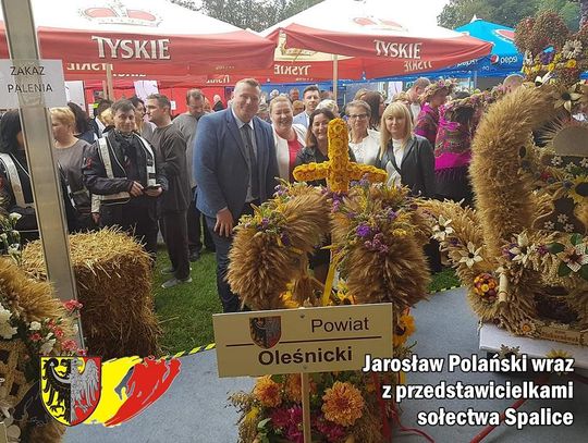 Powiat oleśnicki na dożynkach wojewódzkich w Niemczy