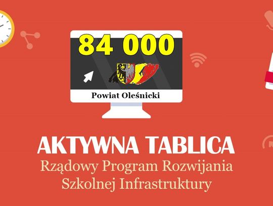 Powiat oleśnicki pozyskał 84 000 zł dla sześciu placówek oświatowych