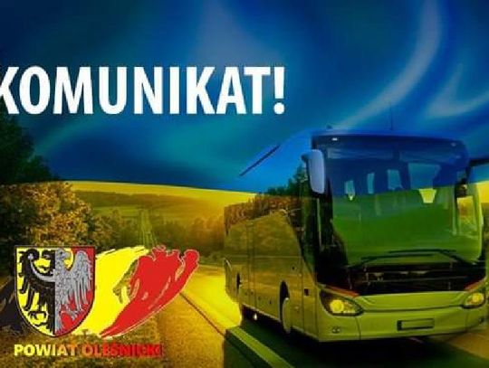 Powiat oleśnicki zorganizował linię autobusową Oleśnica - Syców