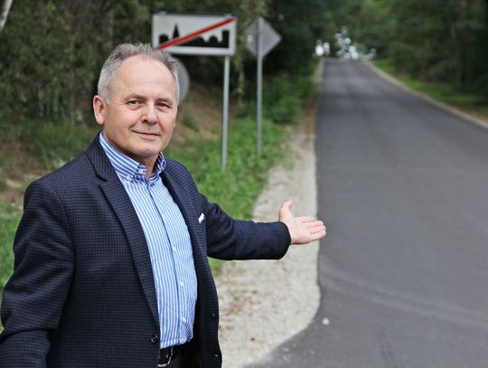 Powiat zakończył remont drogi Kijowice - Kruszowice w gminie Bierutów